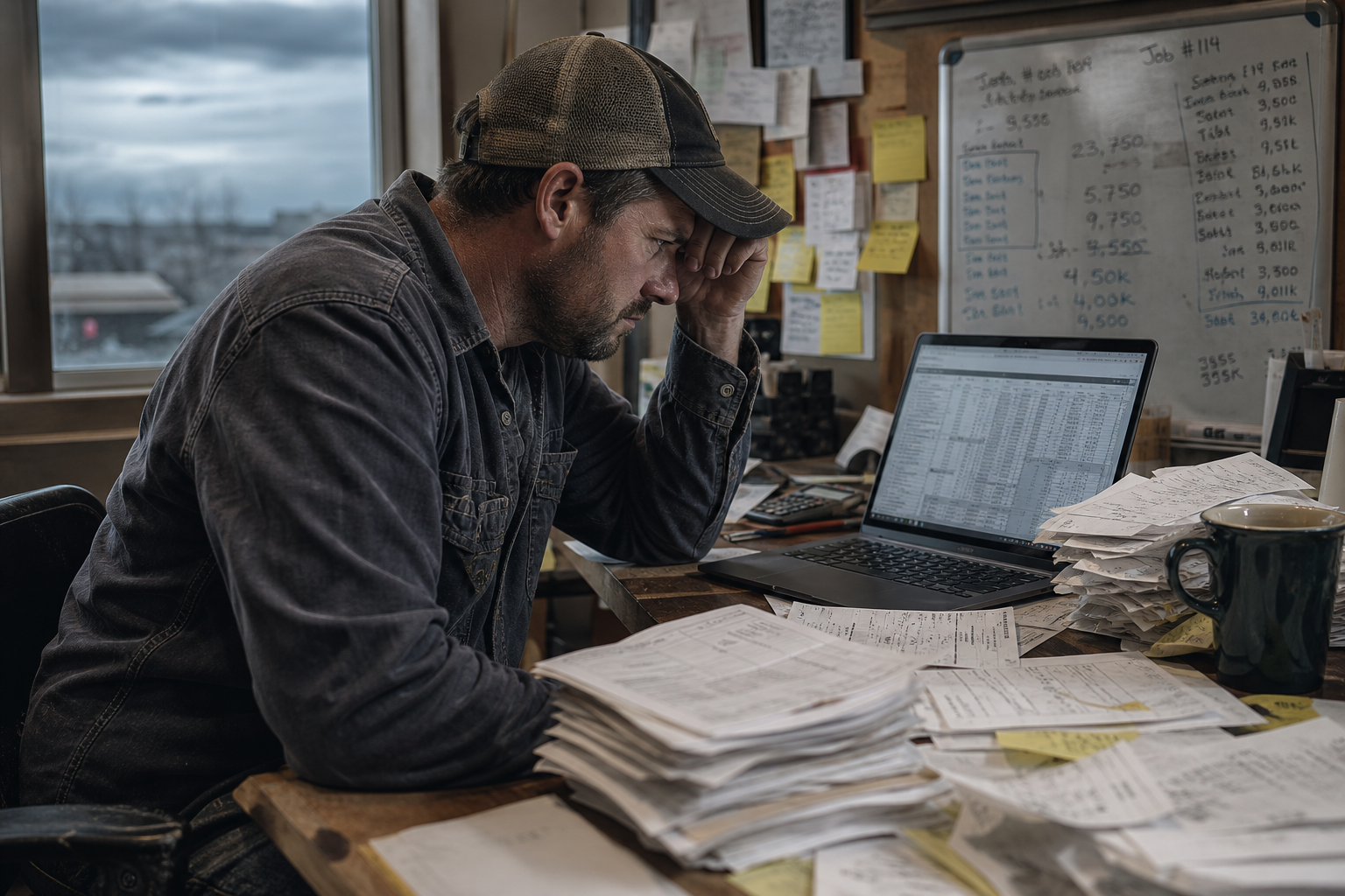 The 7 Bookkeeping Failures We Find in Almost Every HVAC, Plumbing, and Electrical Contractor's Books